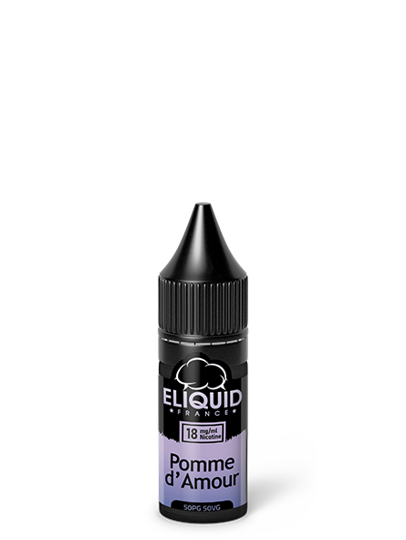 Pomme d'amour 0mg 50/50 10ml - Eliquid France