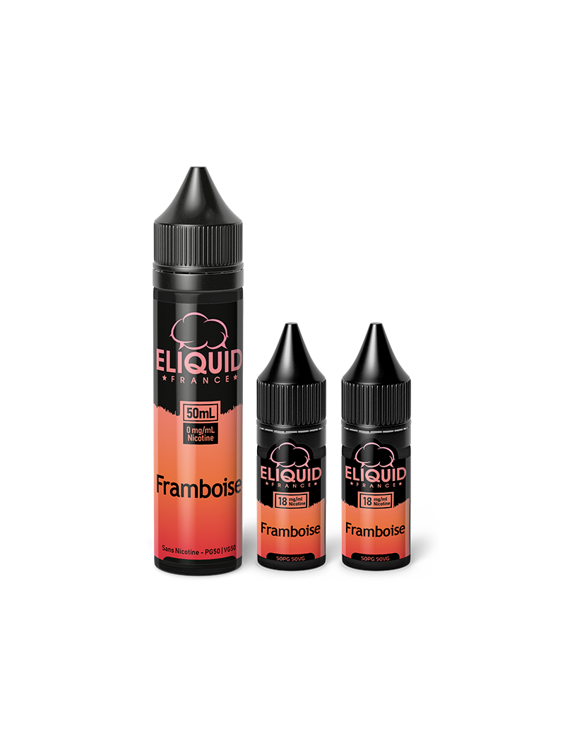 E-liquide Framboise Rhubarbe 50ml - 11.95 € - Super Mukk