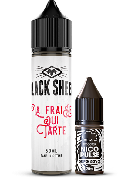La fraise qui tarte | Pack 3mg