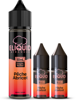 Pêche Abricot | Pack 6mg