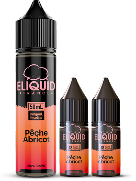 Pêche Abricot | Pack 6mg
