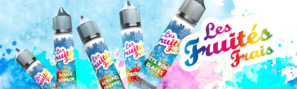 Fruités Frais d'Eliquid France : fraîcheur intense et saveurs fruitées