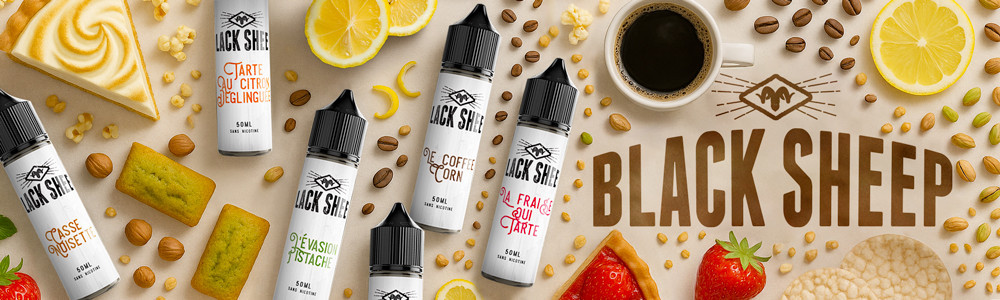 Black Sheep : des e-liquides aux arômes gourmands et traditionnels