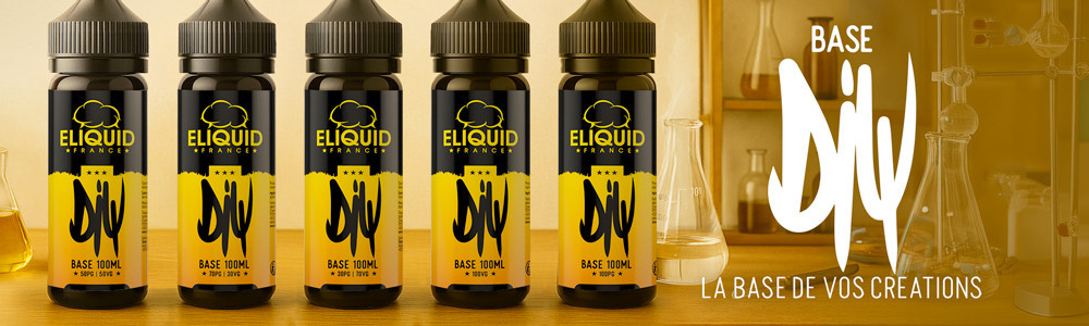 Bases PG/VG pour DIY : Créez vos e-liquides sur mesure