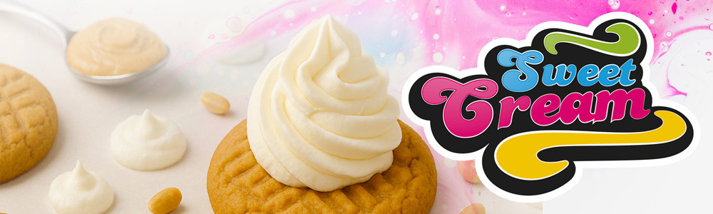 Sweet Cream : Les e-liquides gourmands lactés aux saveurs sucrées